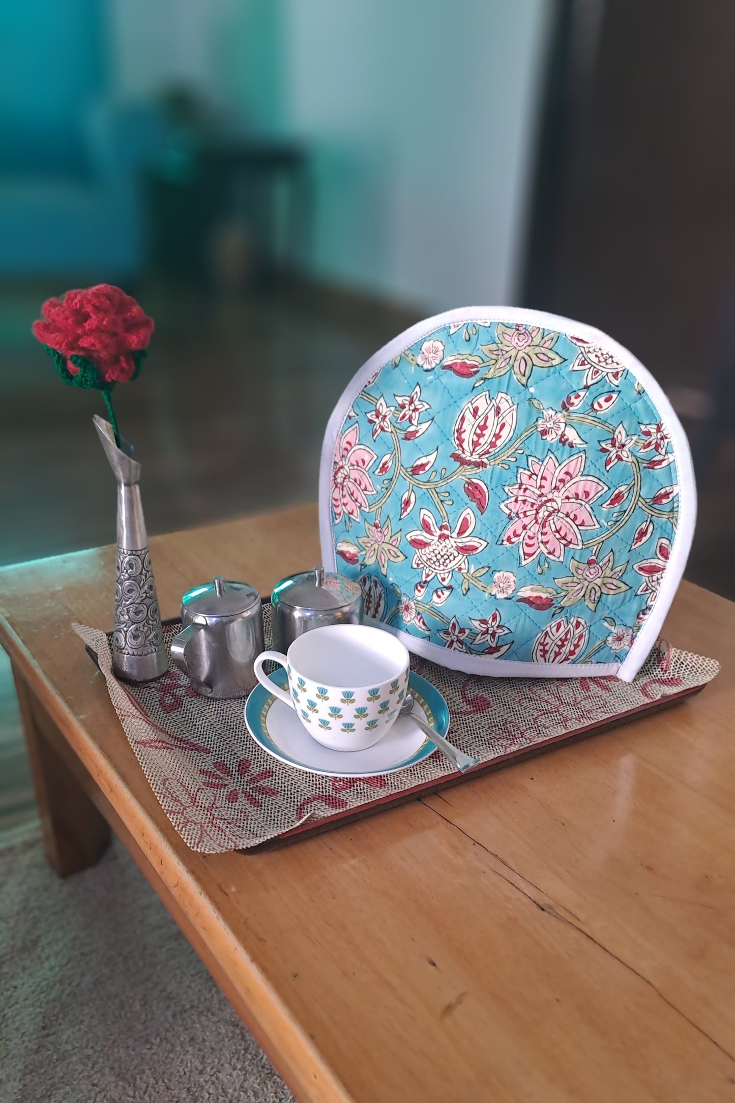 Tea Cozy ( Teatop Cover) (Blue)