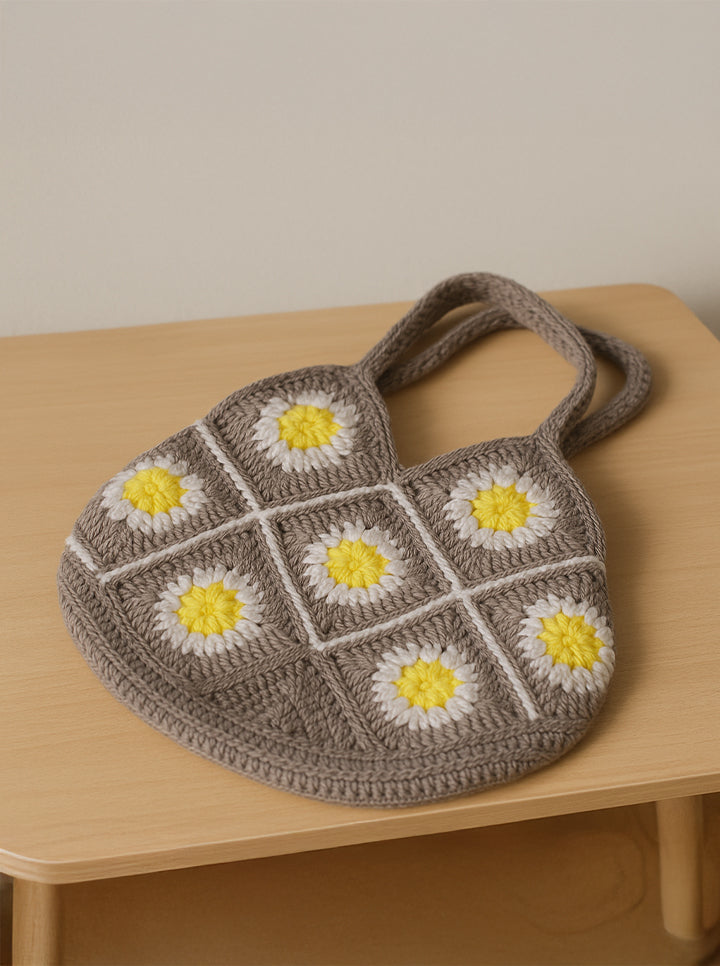 Handmade Wool Crochet Bag – Stylish & Unique