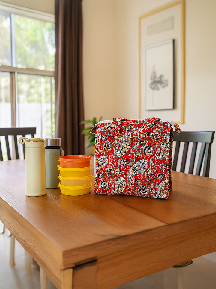 Handmade Lunch Box Carry Bag