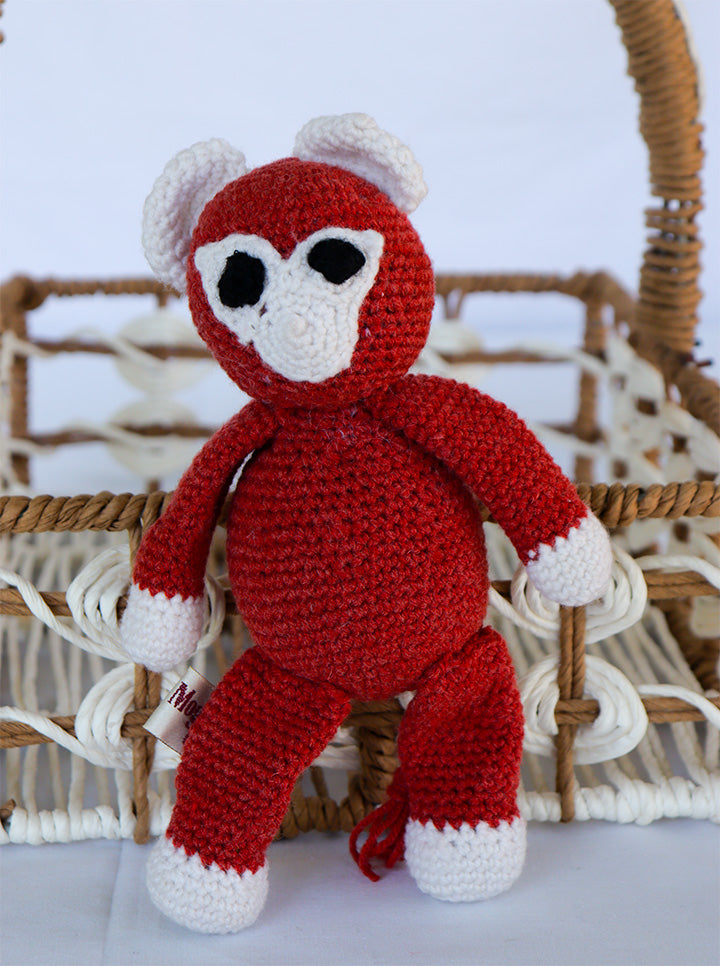 Handmade Crochet Monkey – Playful & Adorable