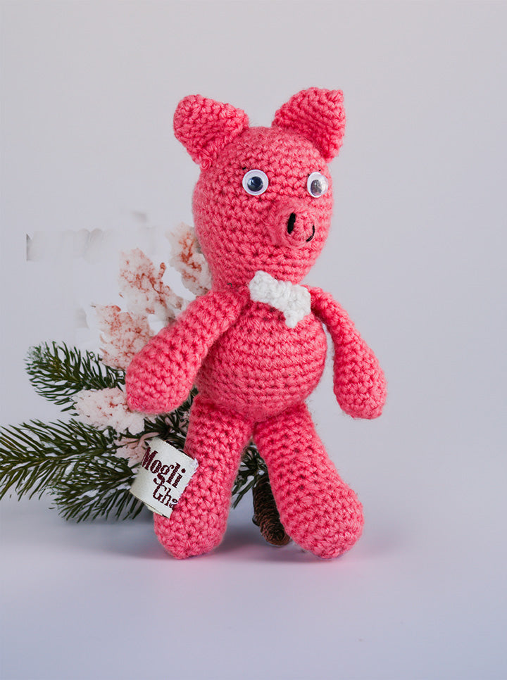 Handmade Crochet Peppy Pig – Cute & Cuddly