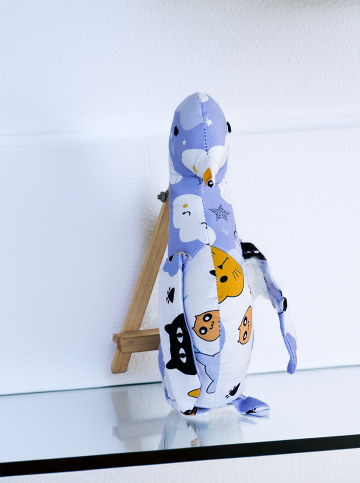 Handmade Cloth Bird Toy - Main Image