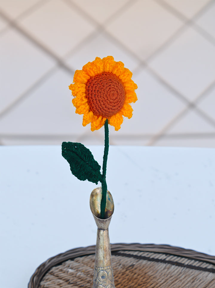 Crochet Handmade Sunflower