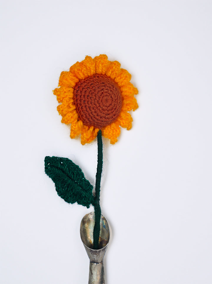 Crochet Handmade Sunflower
