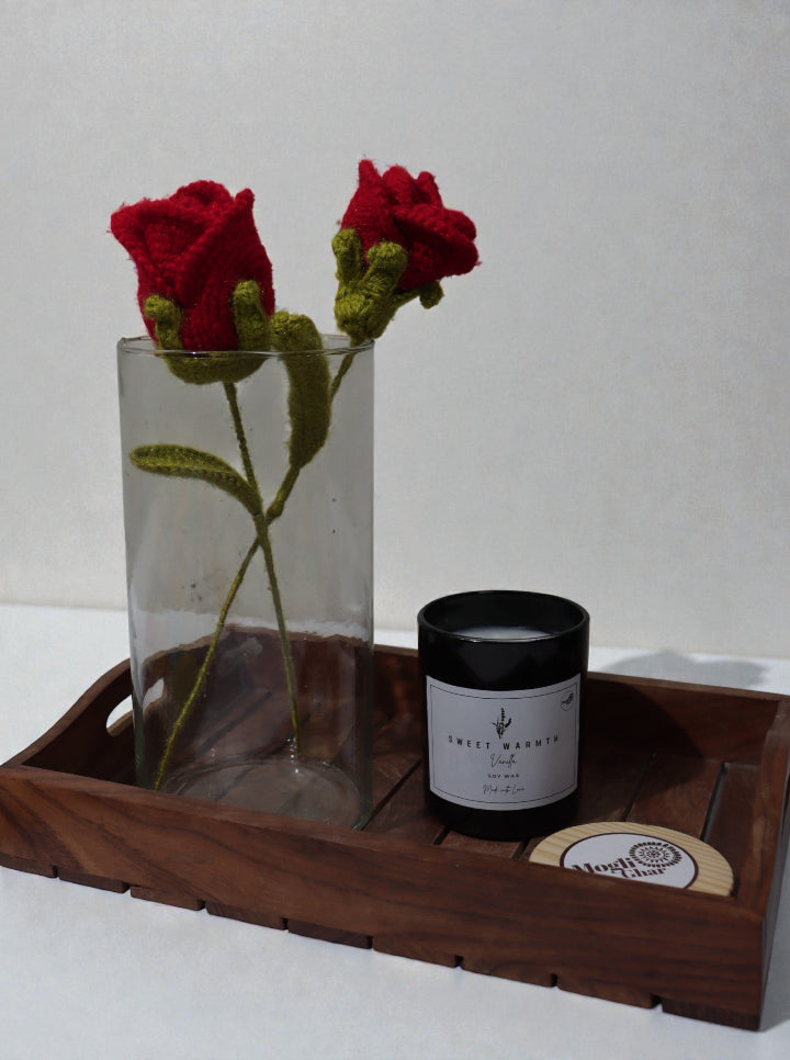 Sweet Warmth – Vanilla Soy Wax Candle