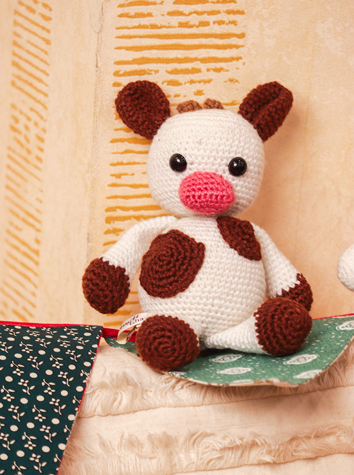 Handmade Crochet Moo Moo Cow