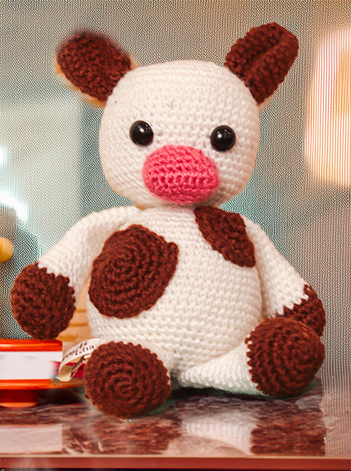 Handmade Crochet Moo Moo Cow