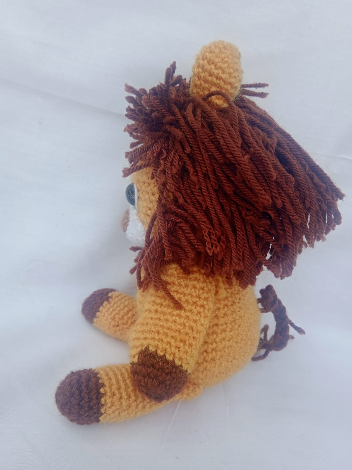 Handmade Crochet Lion – Your Cuddly Jungle Buddy!