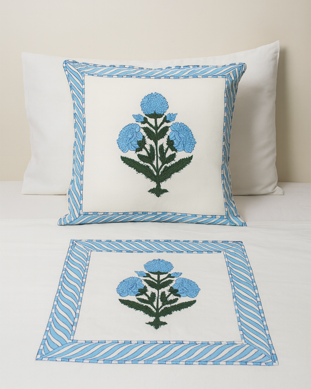 Handmade Printed Cushion Cover
