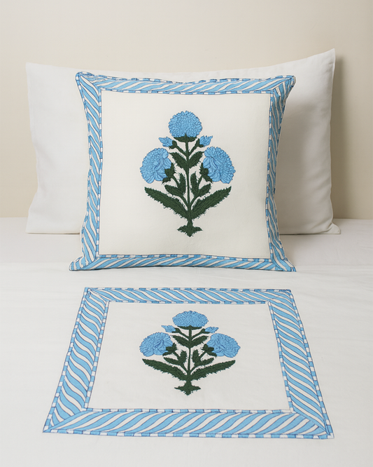Handmade Printed Cushion Cover