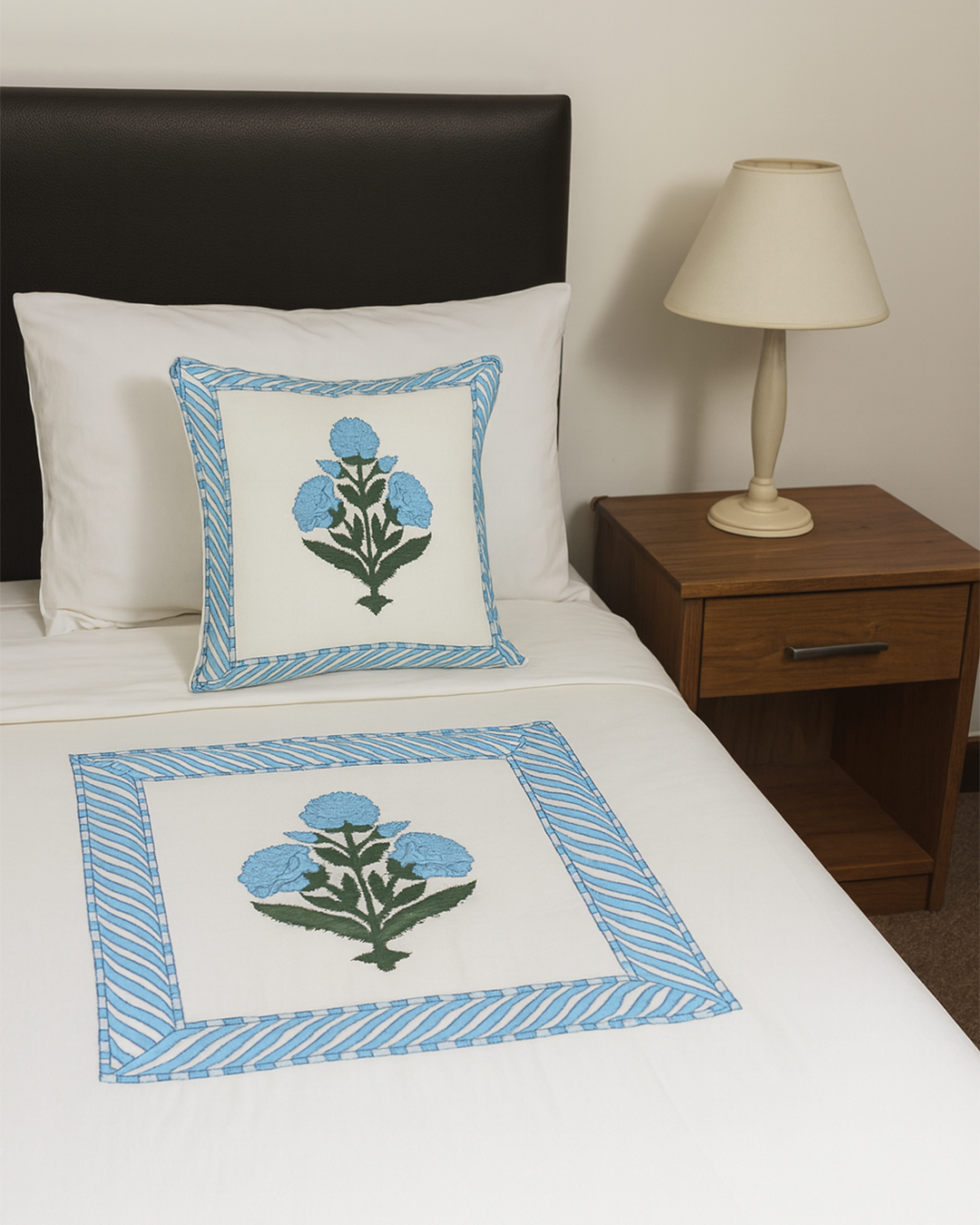 Handmade Printed Cushion Cover