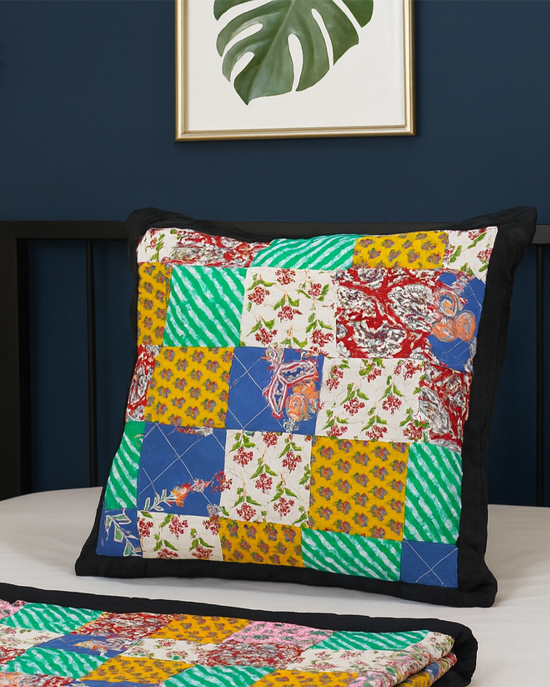 Handmade Patchwork Cushion Cover