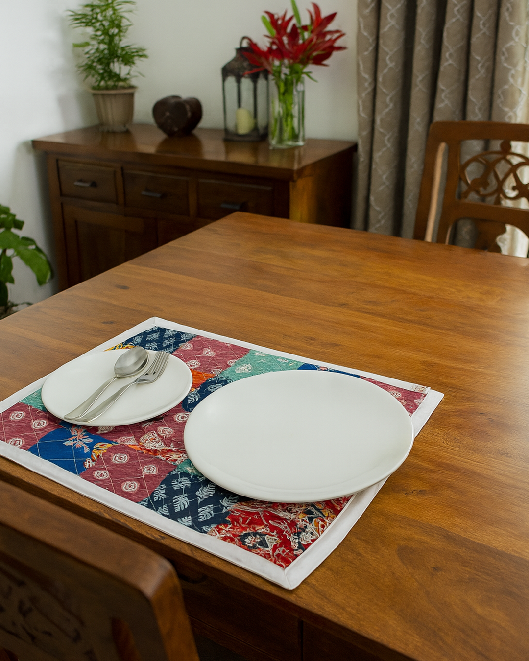 Handmade Patchwork Table Mat & Runner Set