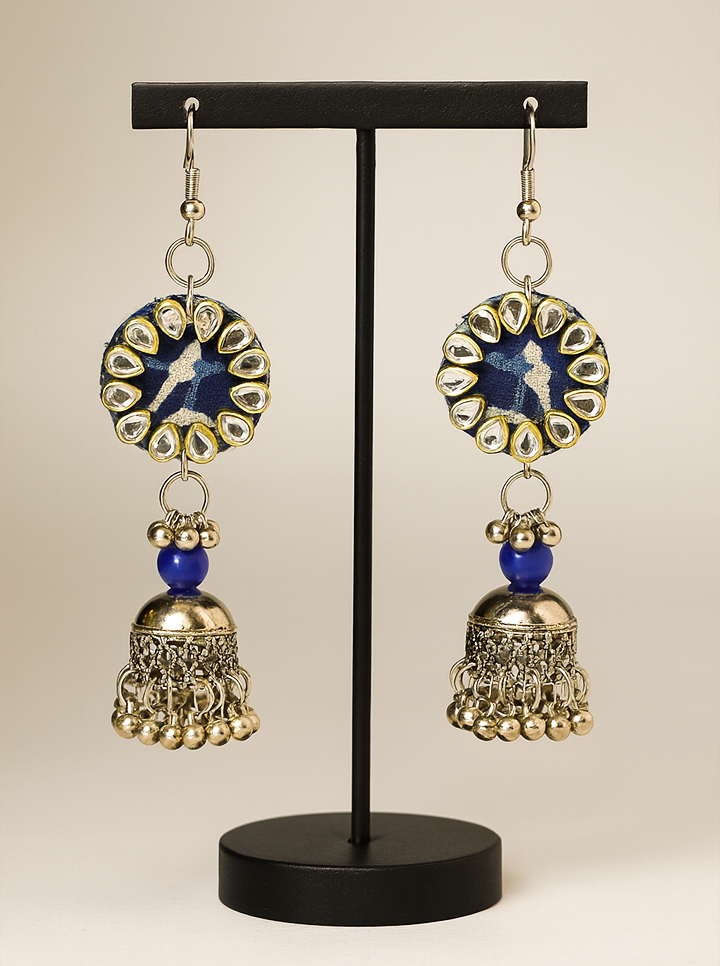 Handmade Blue Earrings – Elegant & Stylish Accessory