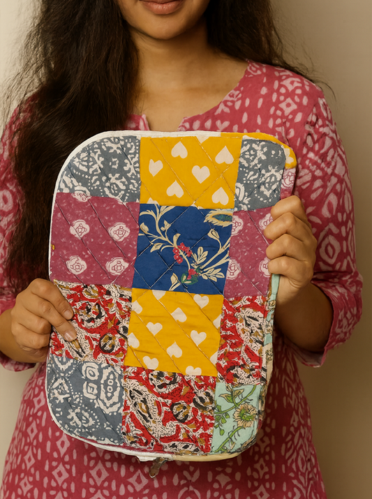 Handmade Quilted MacBook Cover