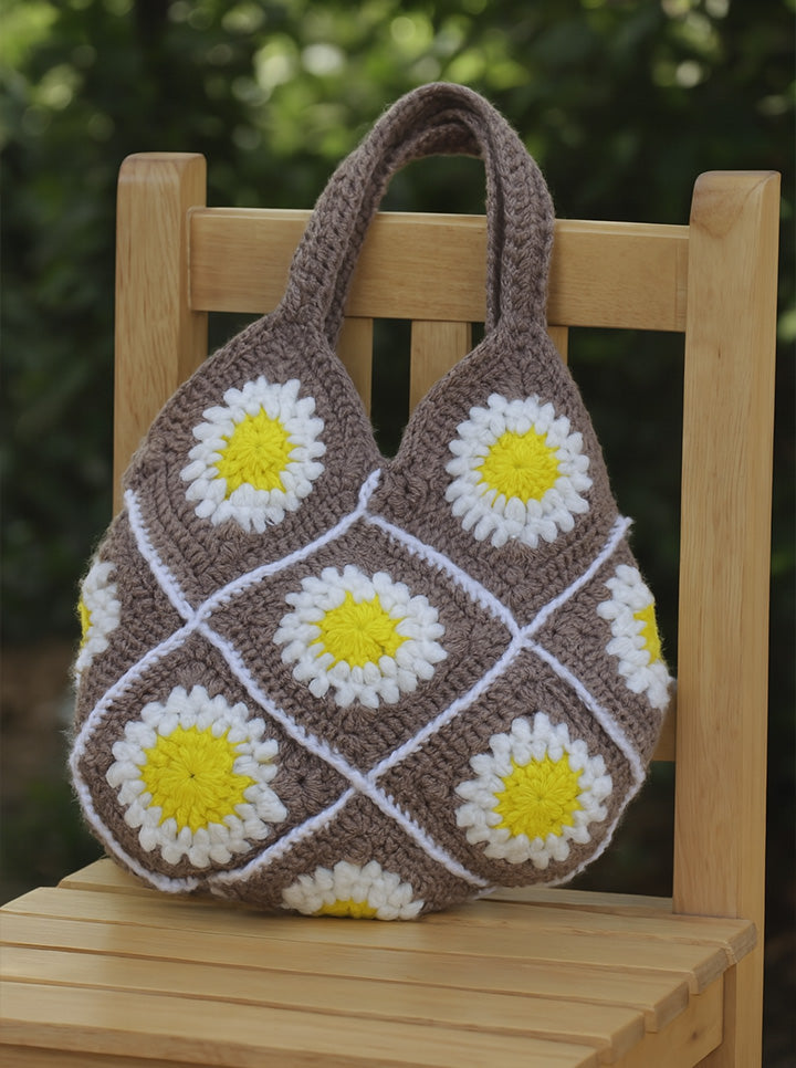 Handmade Wool Crochet Bag – Stylish & Unique