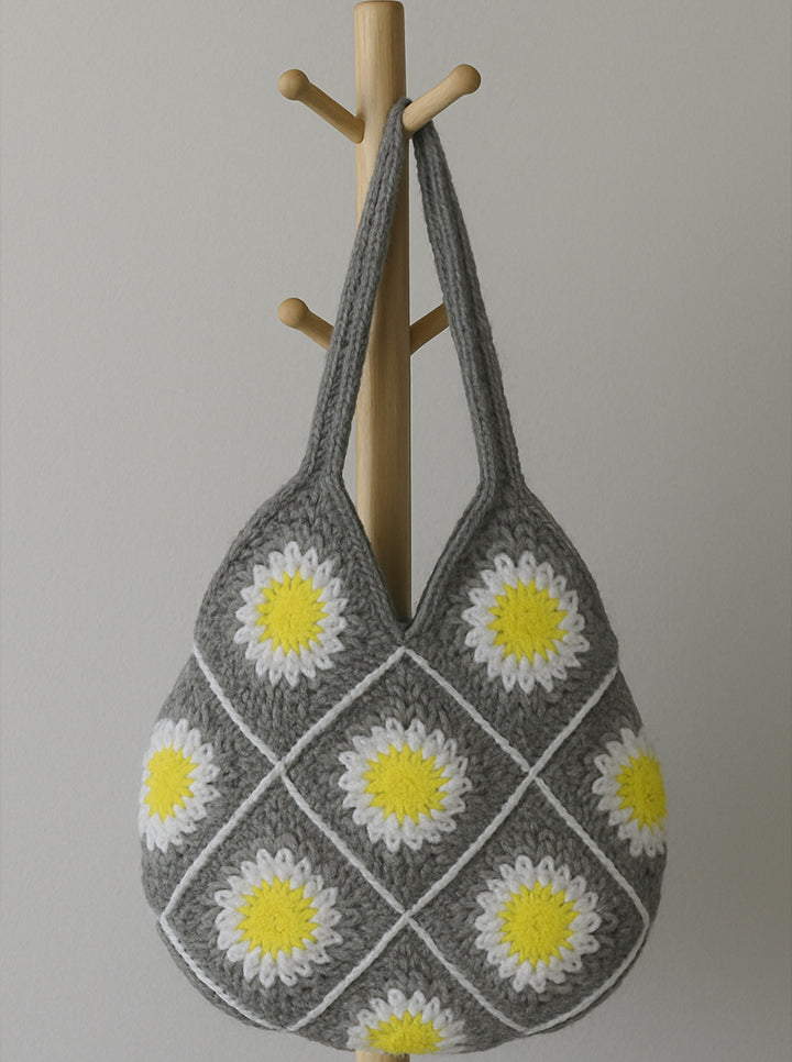 Handmade Wool Crochet Bag – Stylish & Unique