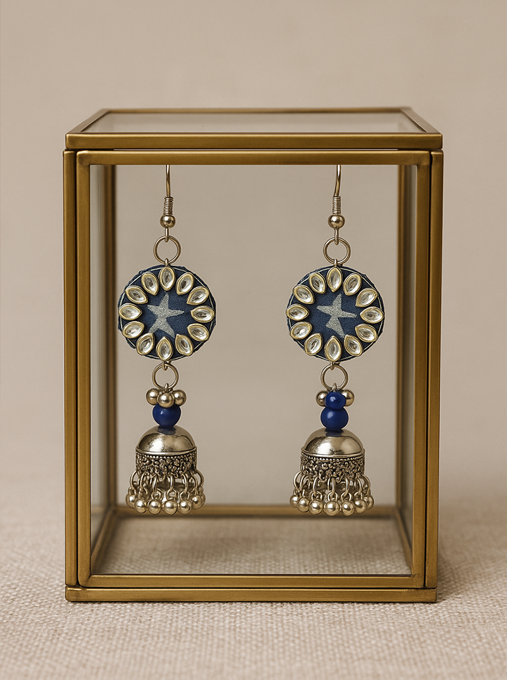 Handmade Blue Earrings – Elegant & Stylish Accessory