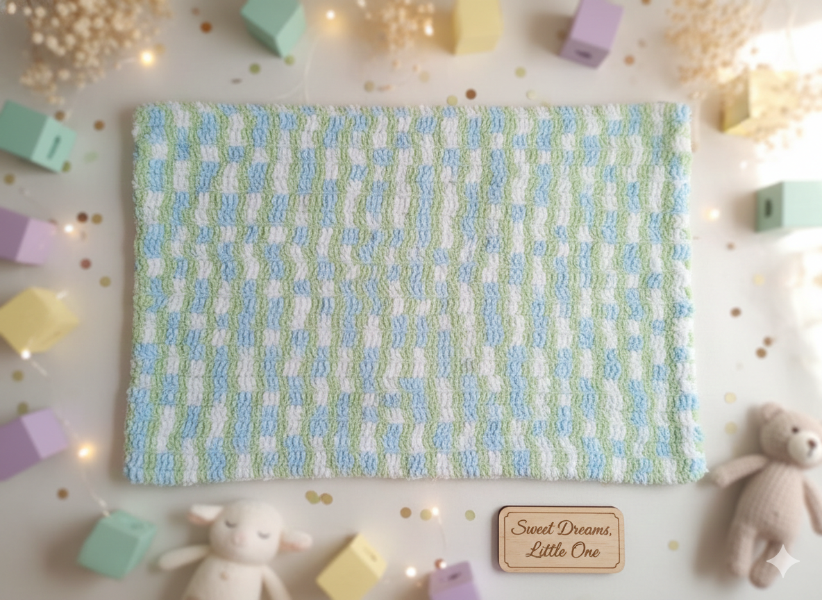 Handmade Woolen Baby Mat – Soft & Cozy Comfort