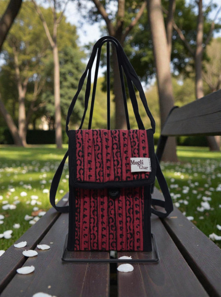 Fabric Mobile Sling Purse for Women – Lightweight & Stylish