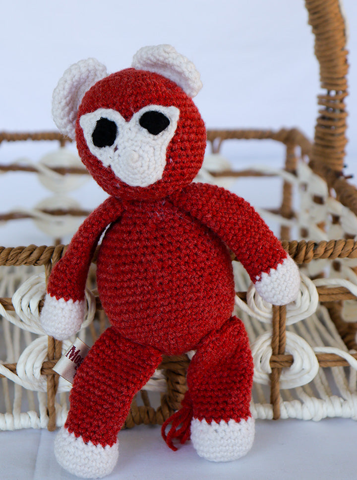 Handmade Crochet Monkey – Playful & Adorable