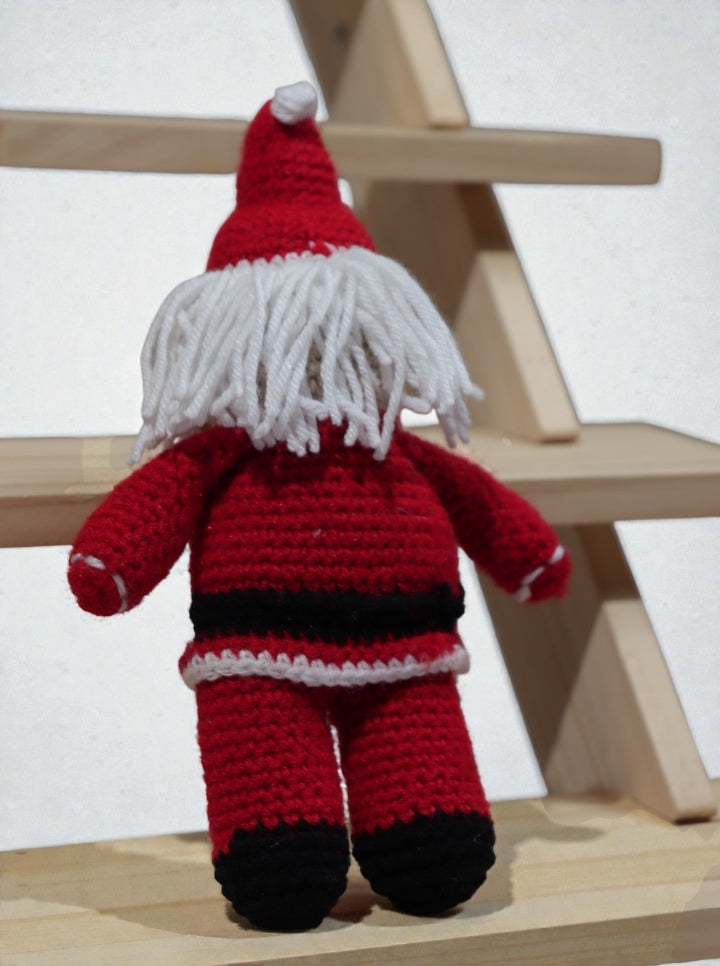Handmade Crochet Small Santa Claus