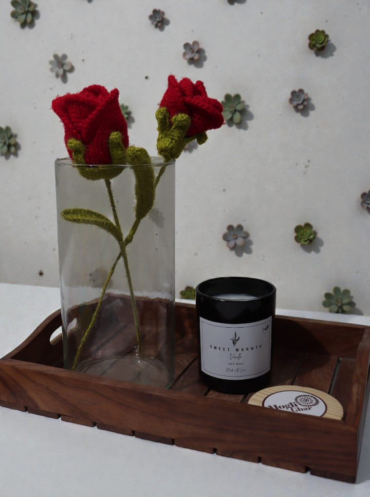 Sweet Warmth – Vanilla Soy Wax Candle