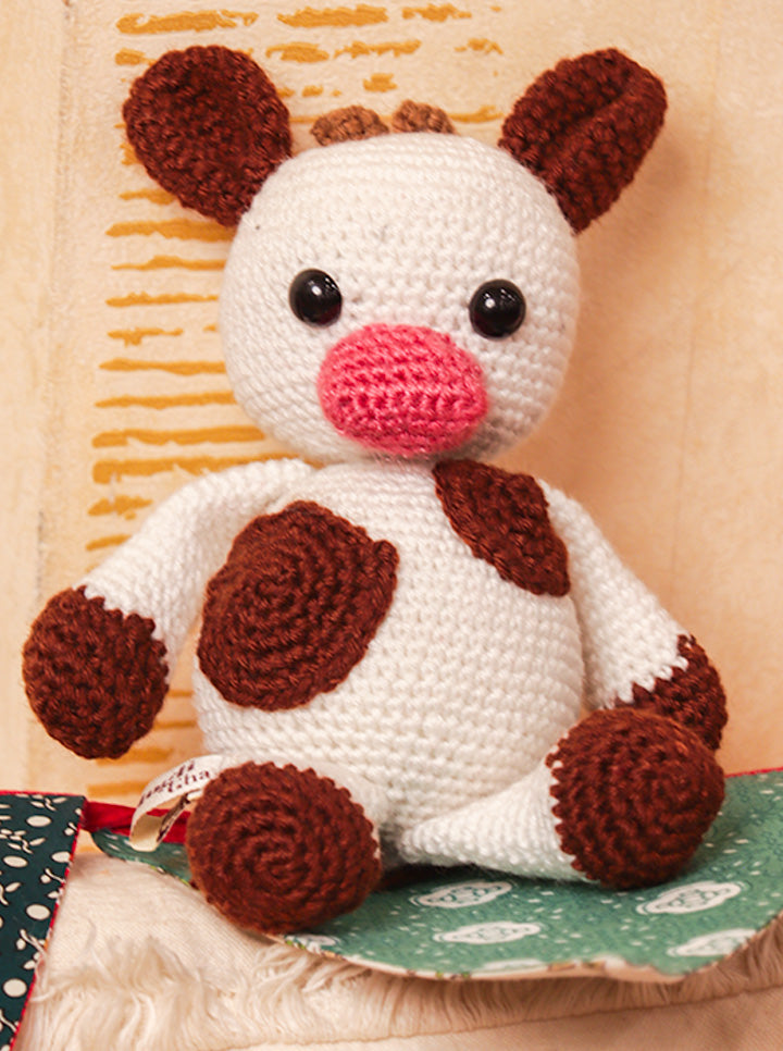 Handmade Crochet Moo Moo Cow