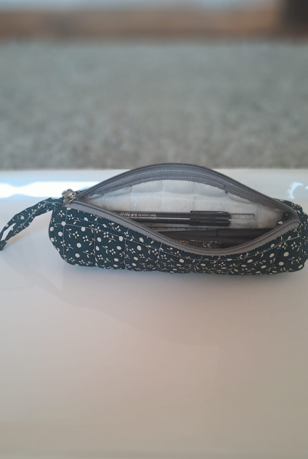 Handmade Cloth Pencil Case – Elegant & Functional