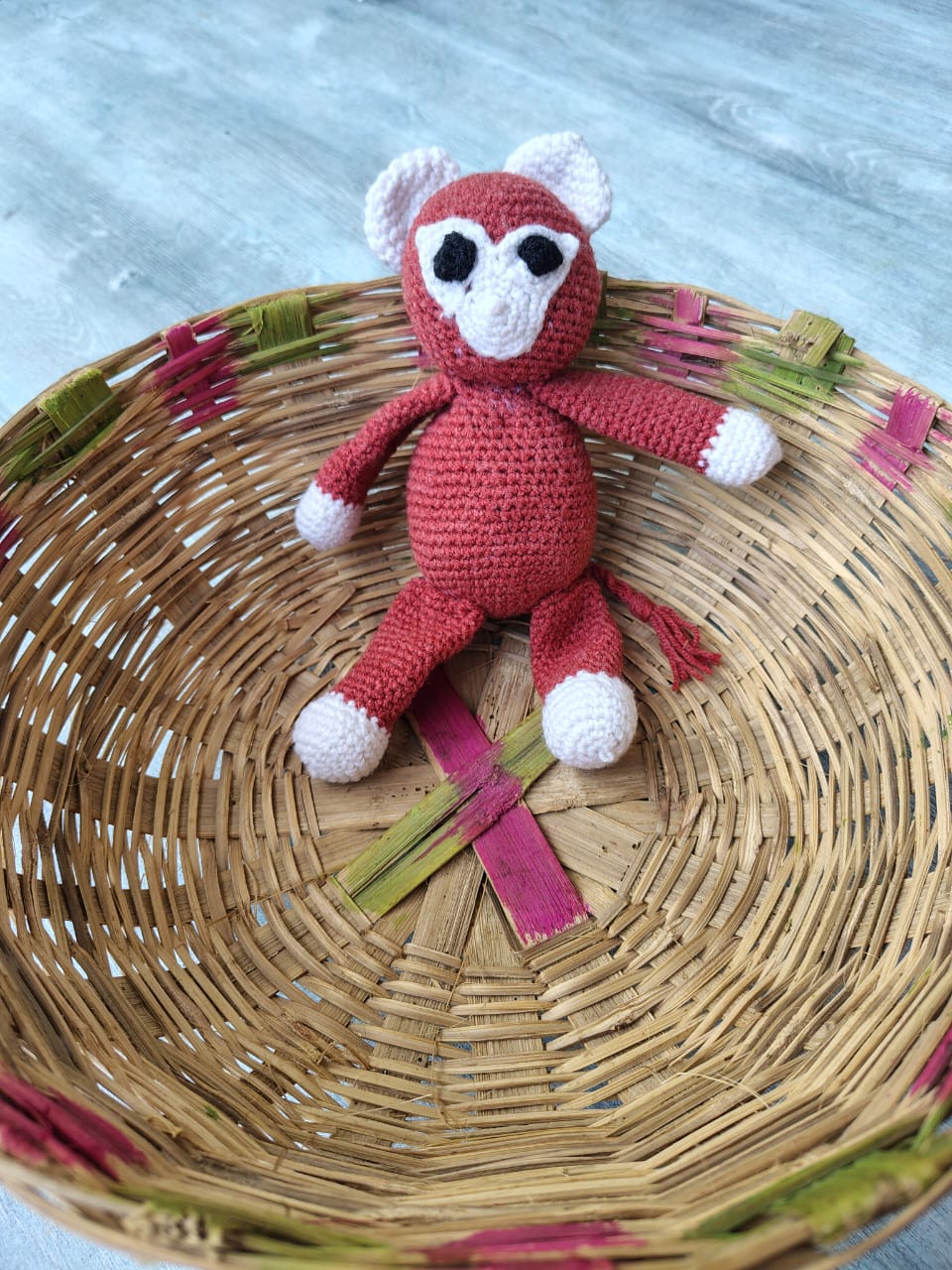 Handmade Crochet Monkey – Playful & Adorable