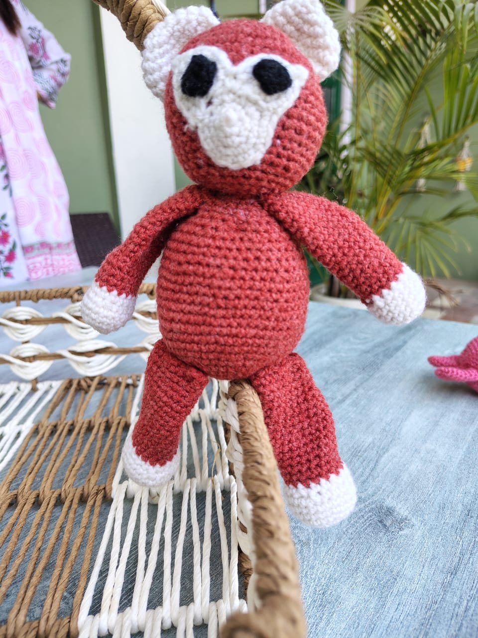 Handmade Crochet Monkey – Playful & Adorable