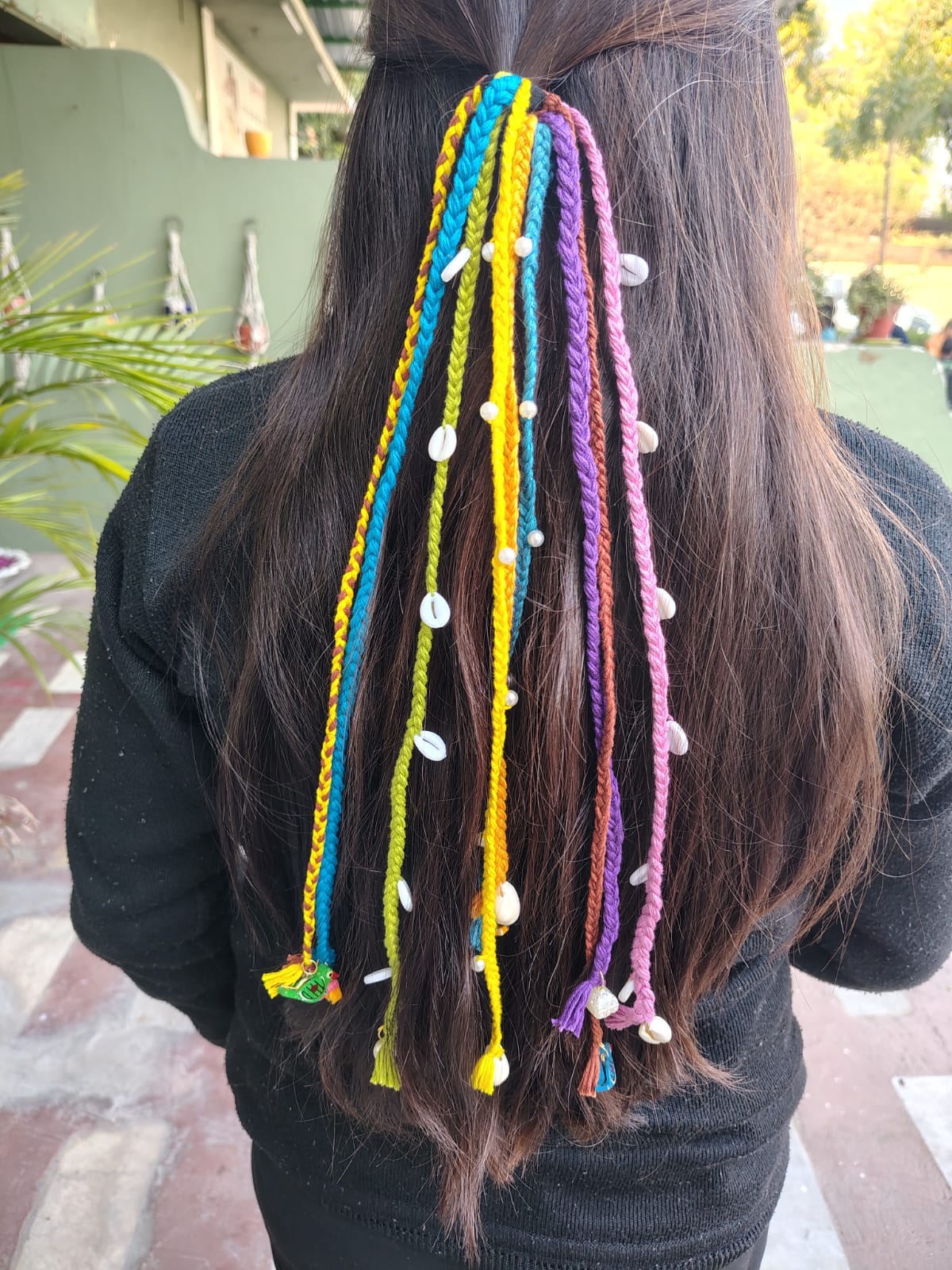 Handmade Hair Braid Accessory(12 braids)