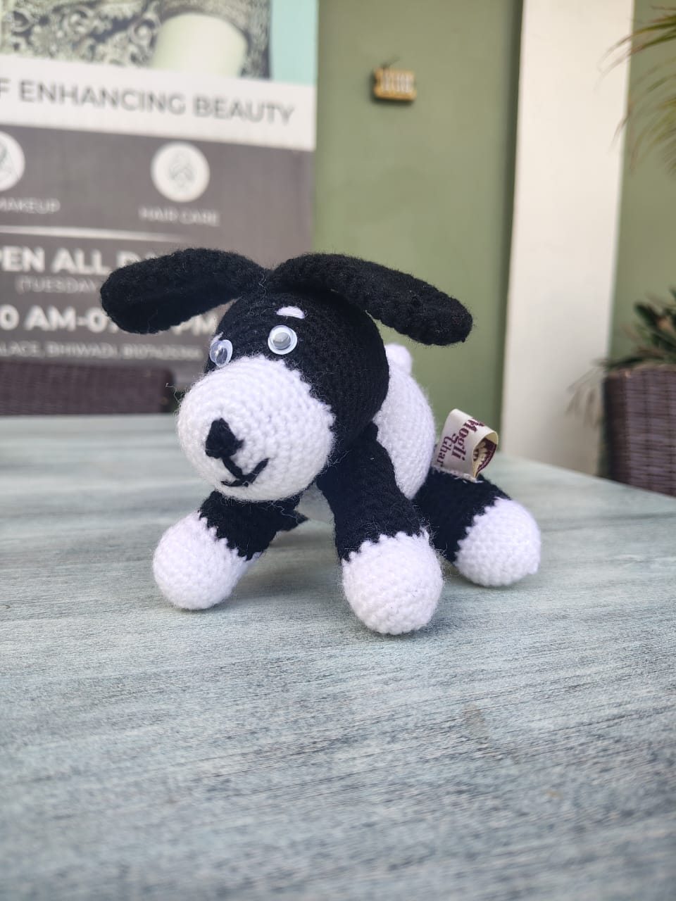 🐶 Handmade Crochet Doggy – Adorable & Cuddly 🐶