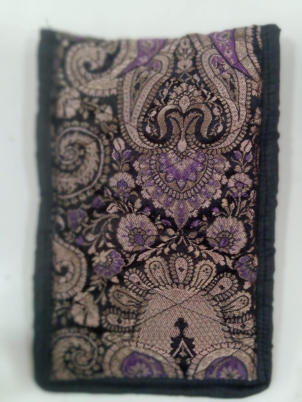 Handmade Quilted Fabric Mobile Cover with Button Closure