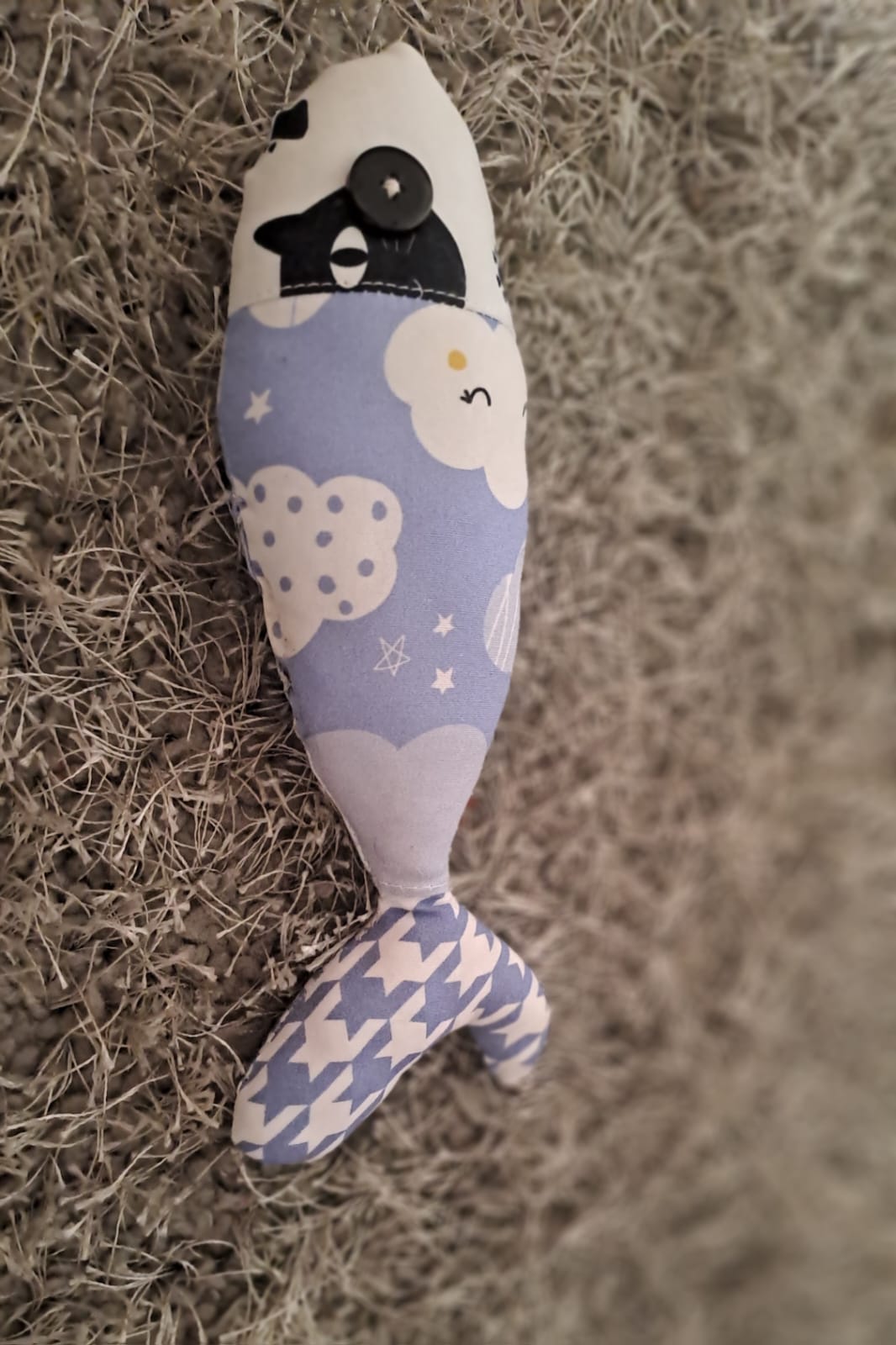 Handmade Cloth Stuffed Fish Toy