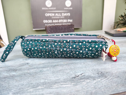 Handmade Cloth Pencil Case – Elegant & Functional