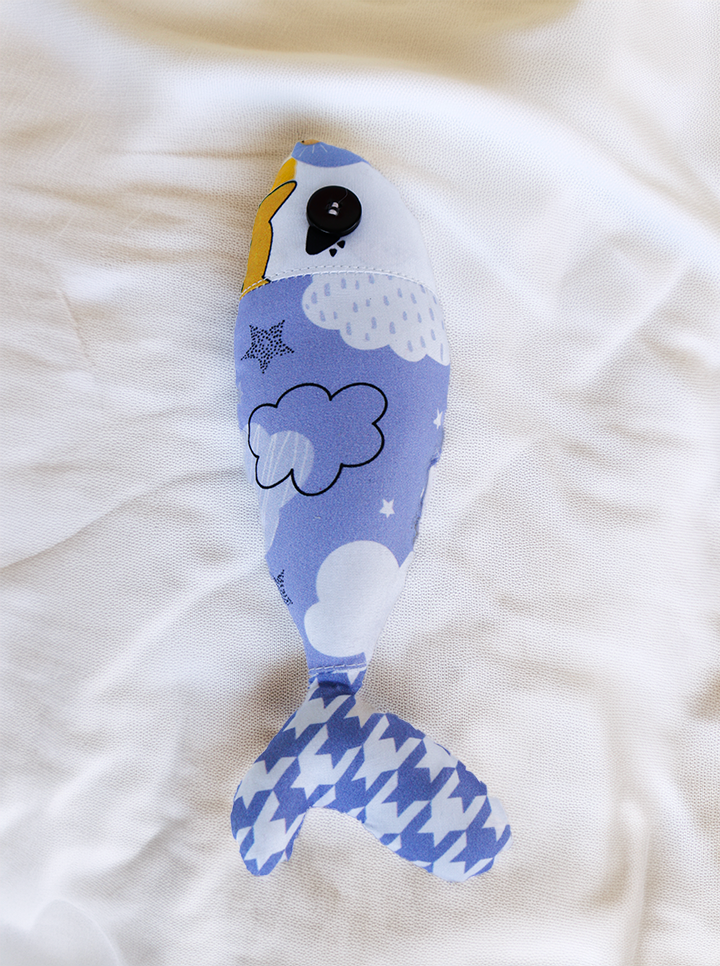 Handmade Cloth Stuffed Fish Toy
