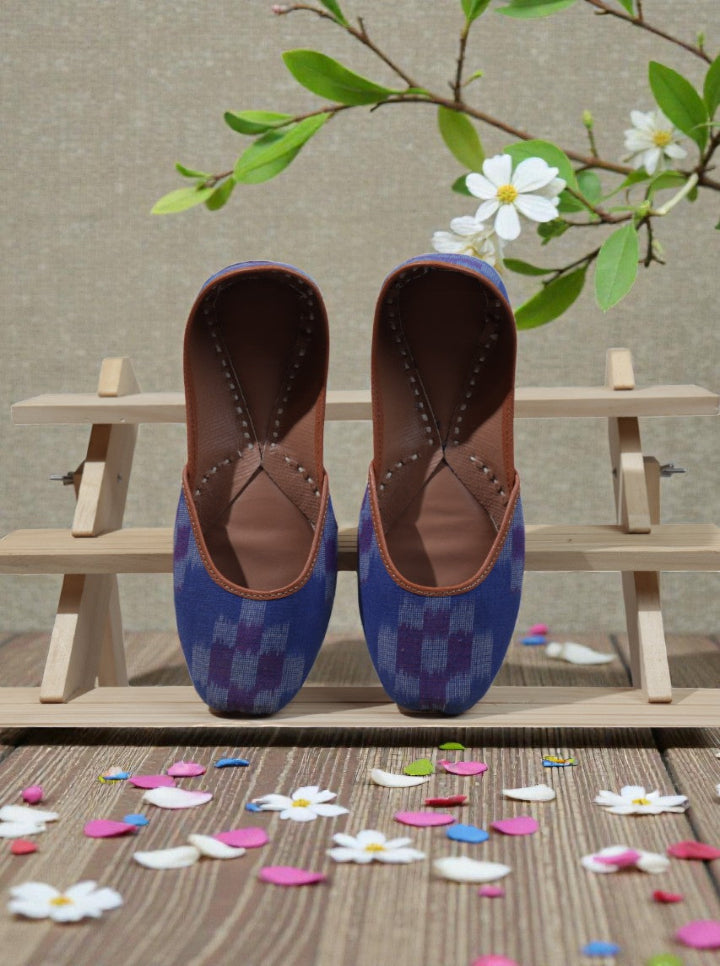 Azure Ikat Juttis – Bold Beauty, Everyday Comfort