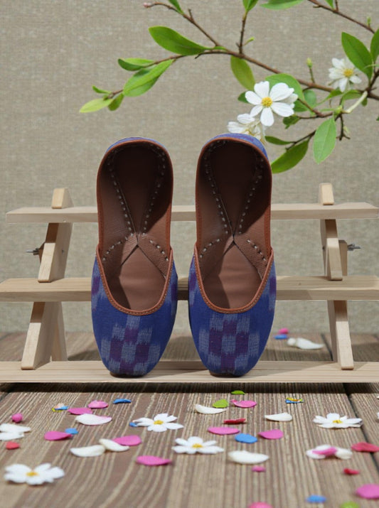 Azure Ikat Juttis – Bold Beauty, Everyday Comfort